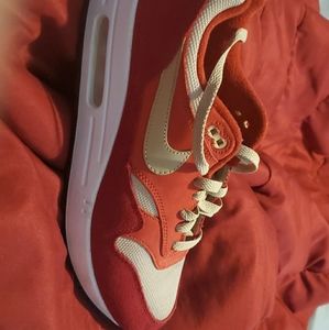 Nike air max 1 premium retro "Red Curry"